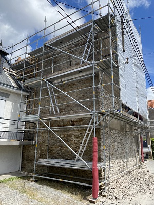 Restauration d'une habitation à Nantes