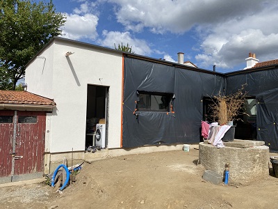 Réhabilitation d'une maison de ville à Rezé