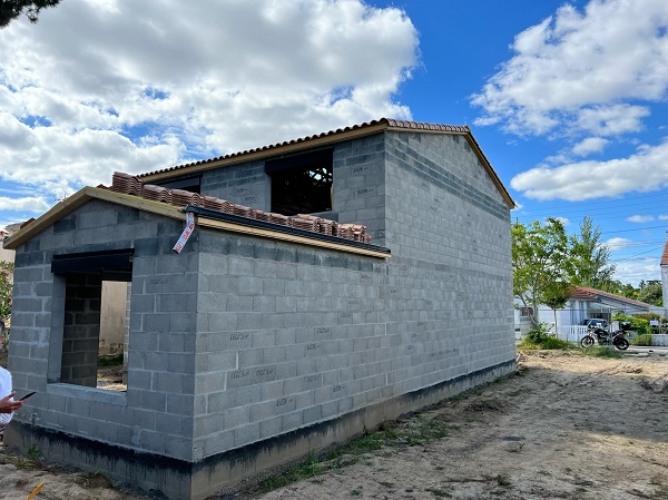 ISOLATION PAR L'EXTERIEUR D'UNE MAISON NEUVE A REZE