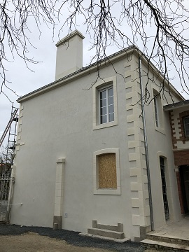 Restauration de façade ancienne à MAISDON SUR SEVRE